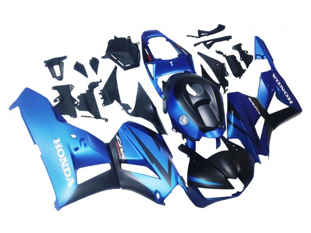 Billige Honda CBR600RR Motorrad Verkleidung 2013-2023 - Blau Matt Schwarz Rennen
