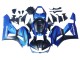 Billige Honda CBR600RR Motorrad Verkleidung 2013-2023 - Blau Matt Schwarz Rennen