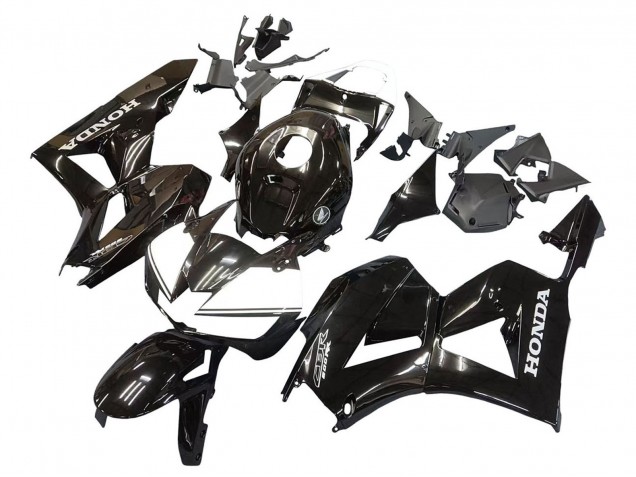 Billige Honda CBR600RR Motorrad Verkleidung 2013-2023 - Glanzendes Schwarz