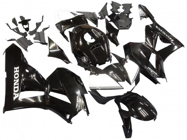 Billige Honda CBR600RR Motorrad Verkleidung 2013-2023 - Glanzendes Schwarz