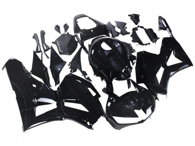Billige Honda CBR600RR Motorrad Verkleidung 2013-2023 - Glanzendes Schwarz