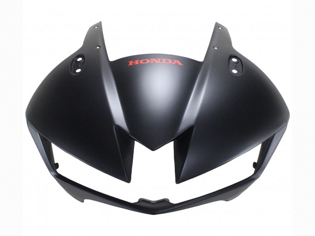 Billige Honda CBR600RR Motorrad Verkleidung 2013-2023 - Matt Schwarz Rot Aufkleber