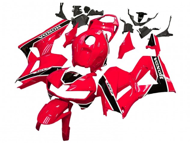 Billige Honda CBR600RR Motorrad Verkleidung 2013-2023 - Rot Weiss Schwarz