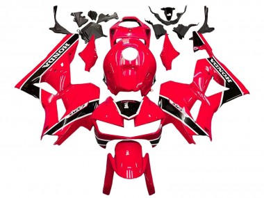 Billige Honda CBR600RR Motorrad Verkleidung 2013-2023 - Rot Weiss Schwarz