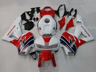 Billige Honda CBR600RR Motorrad Verkleidung 2013-2023 - Weiss Rot Dunkel Blau HRC