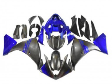 Billige Yamaha YZF R1 Motorrad Verkleidung 2009-2011 - Blau Grau