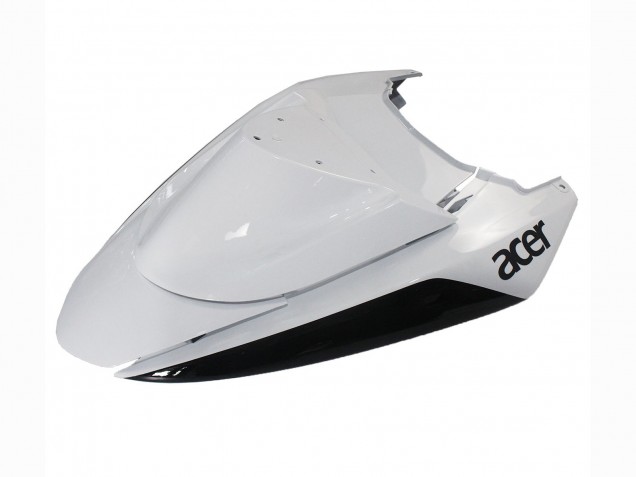 Billige Kawasaki ZX10R Motorrad Verkleidung 2004-2005 - Schwarz Weiss