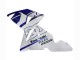 Billige Kawasaki ZX10R Motorrad Verkleidung 2004-2005 - Schwarz Weiss