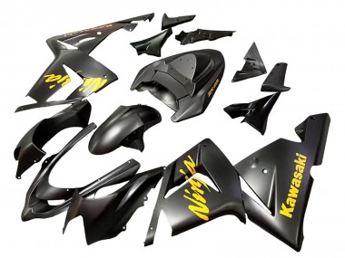 Billige Kawasaki ZX10R Motorrad Verkleidung 2004-2005 - Schwarz Ninja