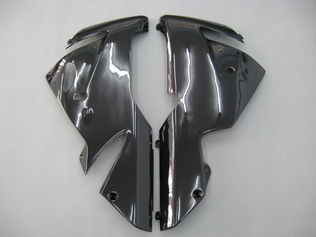 Billige Kawasaki ZX10R Motorrad Verkleidung 2004-2005 - Schwarz Weiss