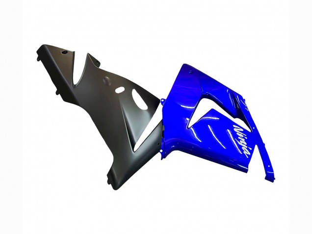 Billige Kawasaki ZX10R Motorrad Verkleidung 2004-2005 - Blau Schwarz Ninja