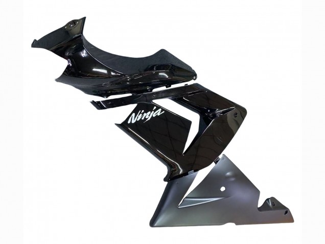 Billige Kawasaki ZX10R Motorrad Verkleidung 2004-2005 - Glanzendes Matt Schwarz Ninja
