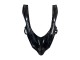 Billige Kawasaki ZX10R Motorrad Verkleidung 2004-2005 - Glanzendes Matt Schwarz Ninja