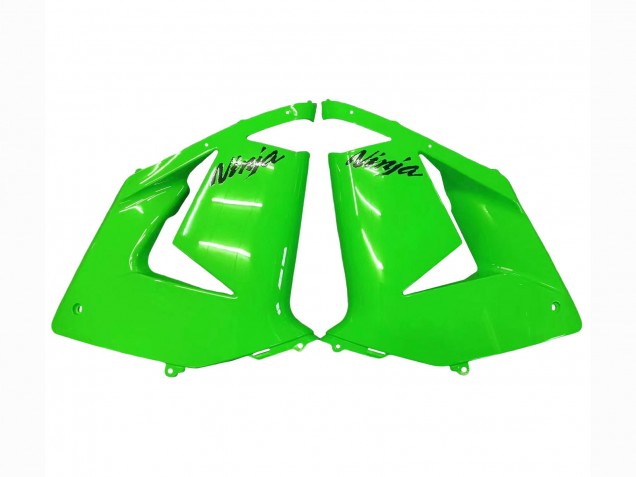 Billige Kawasaki ZX10R Motorrad Verkleidung 2004-2005 - Grun Schwarz Ninja