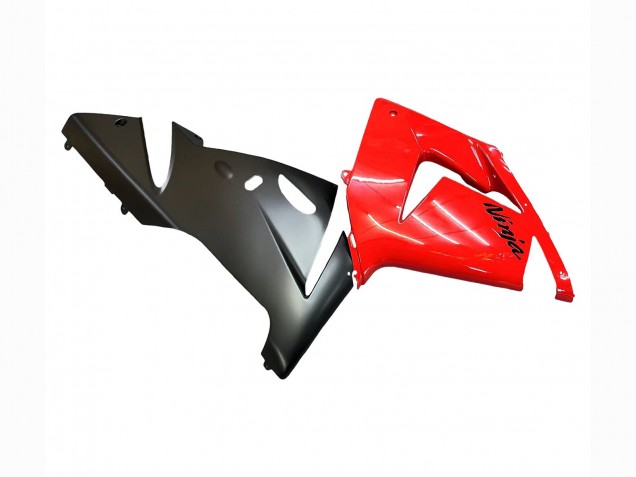 Billige Kawasaki ZX10R Motorrad Verkleidung 2004-2005 - Rot Schwarz Ninja