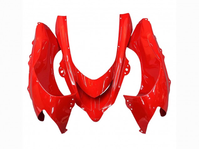Billige Kawasaki ZX10R Motorrad Verkleidung 2004-2005 - Rot Schwarz Ninja