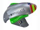 Billige Kawasaki ZX10R Motorrad Verkleidung 2004-2005 - Grun Silber Schwarz 69