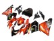 Billige Kawasaki ZX10R Motorrad Verkleidung 2004-2005 - Burnt Orange Schwarz Monster Elf