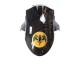 Billige Kawasaki ZX10R Motorrad Verkleidung 2006-2007 - Schwarz Rot Gold BACARDI