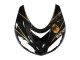 Billige Kawasaki ZX10R Motorrad Verkleidung 2006-2007 - Schwarz Rot Gold BACARDI