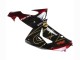 Billige Kawasaki ZX10R Motorrad Verkleidung 2006-2007 - Schwarz Rot Gold BACARDI