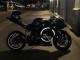 Billige Kawasaki ZX10R Motorrad Verkleidung 2006-2007 - Glanzendes Schwarz Weiss Kreis
