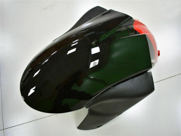 Billige Kawasaki ZX10R Motorrad Verkleidung 2006-2007 - Glanzendes Schwarz Rot