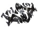 Billige Kawasaki ZX10R Motorrad Verkleidung 2006-2007 - Matt Schwarz Glanzendes Schwarz