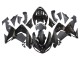 Billige Kawasaki ZX10R Motorrad Verkleidung 2006-2007 - Matt Schwarz Glanzendes Schwarz