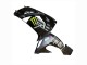 Billige Kawasaki ZX10R Motorrad Verkleidung 2006-2007 - Grau Gelb Glanzendes Schwarz Monster Elf