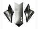 Billige Kawasaki ZX10R Motorrad Verkleidung 2006-2007 - Matt Grau