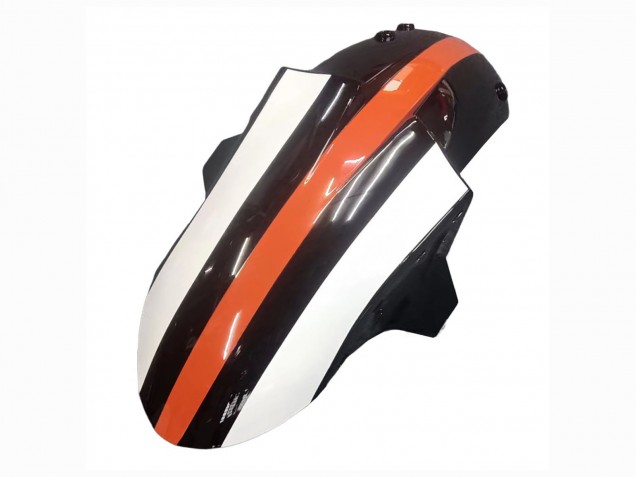 Billige Kawasaki ZX10R Motorrad Verkleidung 2006-2007 - Weiss Orange Schwarz