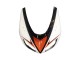 Billige Kawasaki ZX10R Motorrad Verkleidung 2006-2007 - Weiss Orange Schwarz