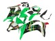 Billige Kawasaki ZX10R Motorrad Verkleidung 2011-2015 - Grun Gelb Schwarz Weiss Elf Monster
