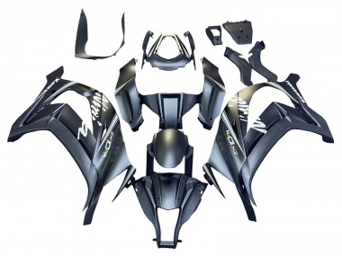 Billige Kawasaki ZX10R Motorrad Verkleidung 2011-2015 - Matt Grau Weiss Grun
