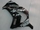 Billige Kawasaki ZX10R Motorrad Verkleidung 2011-2015 - Glanzendes Schwarz Weiss Elf Schnee Aufkleber