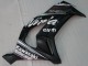 Billige Kawasaki ZX10R Motorrad Verkleidung 2011-2015 - Glanzendes Schwarz Weiss Elf Schnee Aufkleber