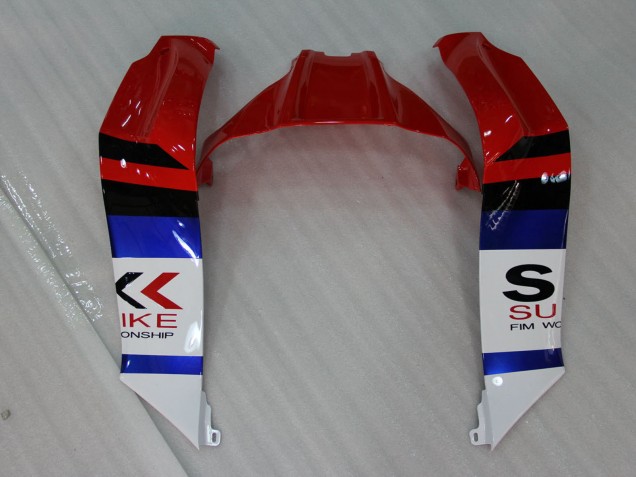 Billige Kawasaki ZX10R Motorrad Verkleidung 2011-2015 - Weiss Blau Rot Schwarz SBK Maxxis
