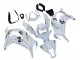 Billige Kawasaki ZX10R Motorrad Verkleidung 2011-2015 - Weiss Grun Streifen Schwarz Ninja