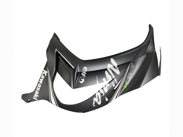 Billige Kawasaki ZX10R Motorrad Verkleidung 2011-2015 - Matt Schwarz Grun Elf