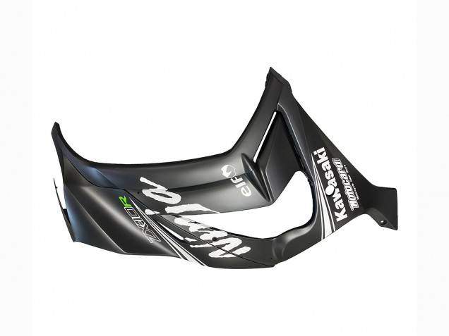 Billige Kawasaki ZX10R Motorrad Verkleidung 2011-2015 - Matt Schwarz Grun Elf
