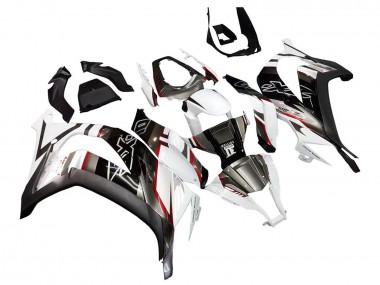 Billige Kawasaki ZX10R Motorrad Verkleidung 2011-2015 - Weiss Glanzendes Schwarz Matt Schwarz Rot