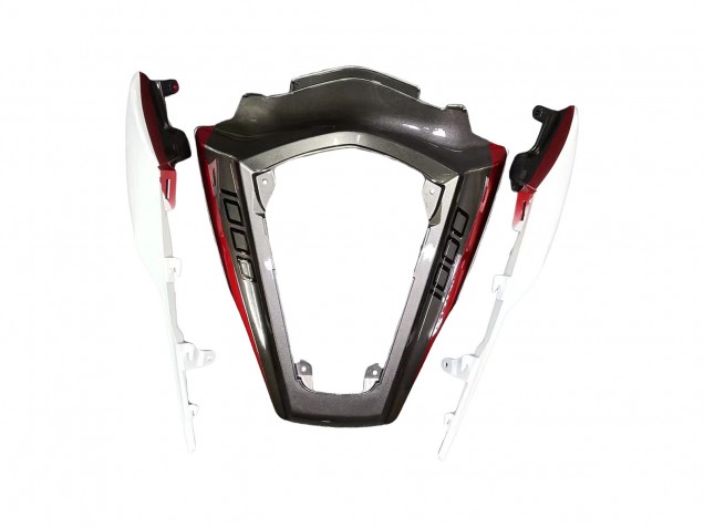 Billige Kawasaki ZX10R Motorrad Verkleidung 2011-2015 - Weiss Glanzendes Schwarz Matt Schwarz Rot