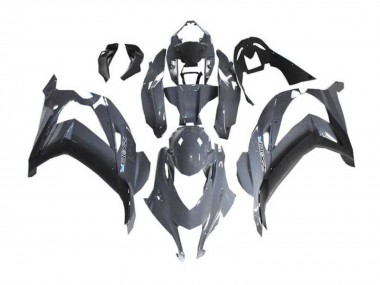 Billige Kawasaki ZX10R Motorrad Verkleidung 2016-2020 - Nardo Grau Schwarz
