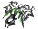 Billige Kawasaki ZX10R Motorrad Verkleidung 2016-2020 - Matt Schwarz Grun Weiss Ninja