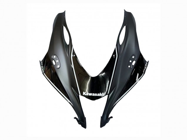 Billige Kawasaki ZX10R Motorrad Verkleidung 2016-2020 - Matt Schwarz Grun Weiss Ninja