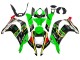 Billige Kawasaki ZX10R Motorrad Verkleidung 2016-2020 - Grun Gelb Rot Schwarz Elf Monster