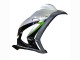 Billige Kawasaki ZX10R Motorrad Verkleidung 2016-2020 - Silber Grun Schwarz