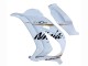 Billige Kawasaki ZX10R Motorrad Verkleidung 2016-2020 - Weiss Gold Schwarz