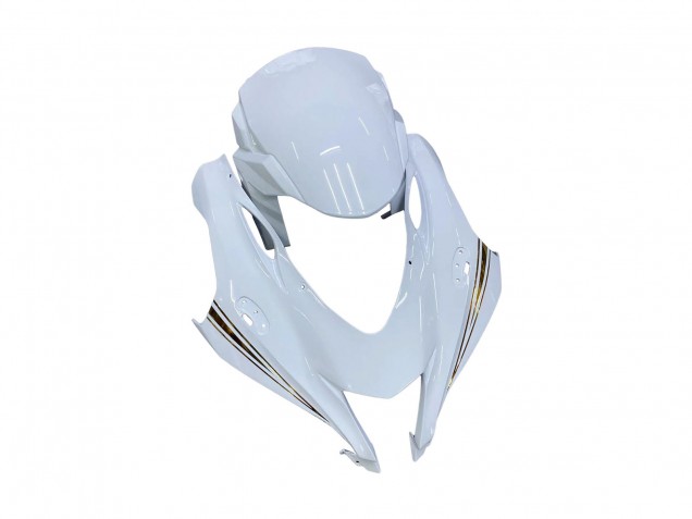 Billige Kawasaki ZX10R Motorrad Verkleidung 2016-2020 - Weiss Gold Schwarz